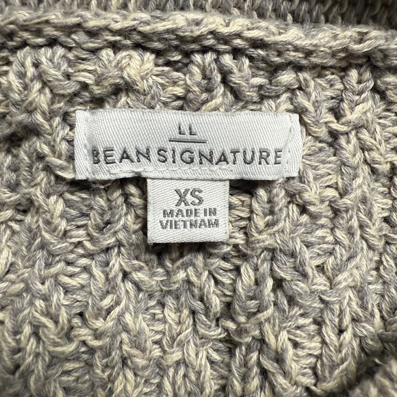 L.L. Bean Signature 100% Cotton Sweater - Picture 6 of 7